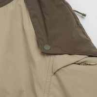Cayl Bloc Shorts in Beige thumbnail