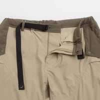 Cayl Bloc Shorts in Beige thumbnail