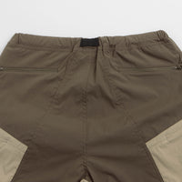 Cayl Bloc Shorts in Beige thumbnail