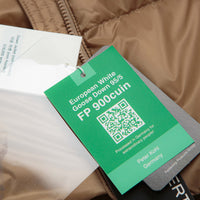 Cayl Down Puffer Jacket - Brown thumbnail