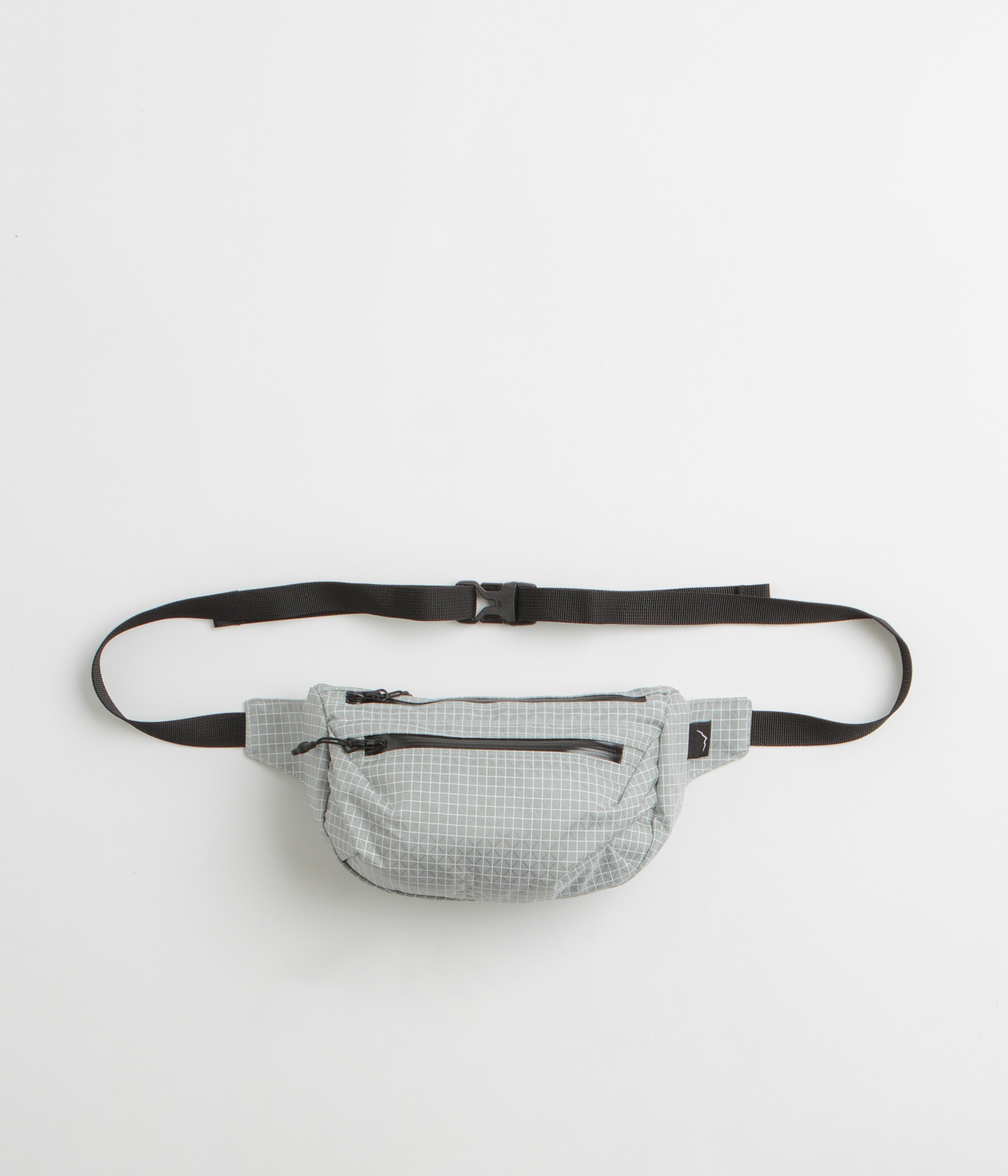 Cayl Grid Fanny Pack in Grey
