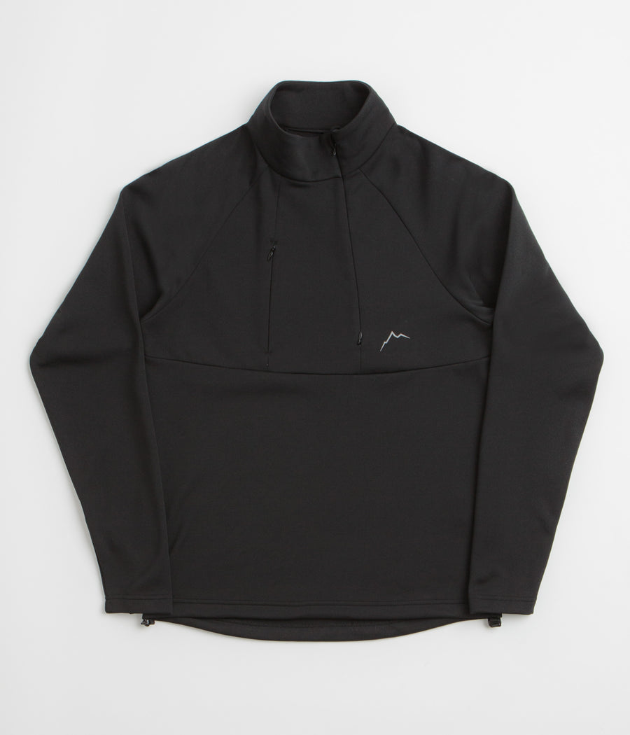 Cayl Karuishi Half Zip Sweatshirt - Black
