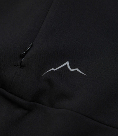 Cayl Karuishi Half Zip Sweatshirt in Black