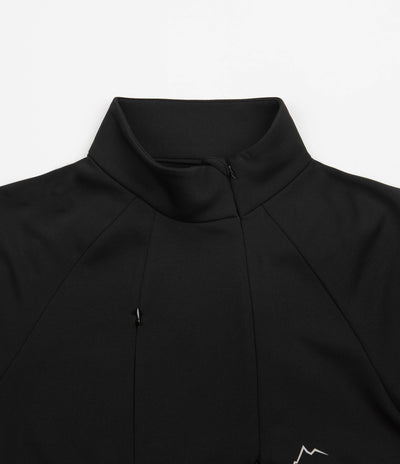 Cayl Karuishi Half Zip Sweatshirt in Black