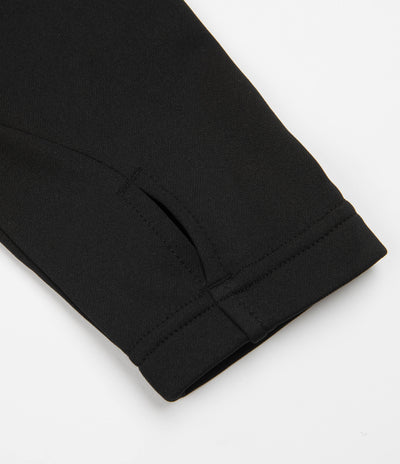 Cayl Karuishi Half Zip Sweatshirt in Black