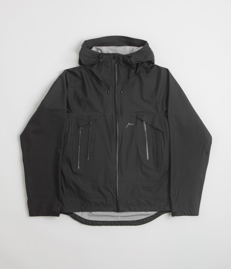 Cayl Light 3L Double Zip Jacket in Black
