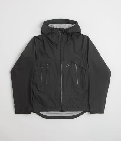 Cayl Light 3L Double Zip Jacket in Black