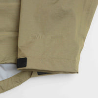 Cayl Light 3L Double Zip Jacket in Sand Brown thumbnail