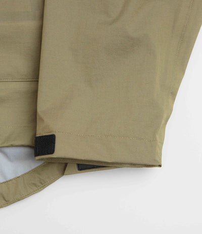 Cayl Light 3L Double Zip Jacket in Sand Brown
