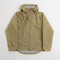 Cayl Light 3L Double Zip Jacket in Sand Brown thumbnail