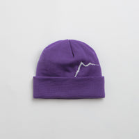 Cayl Logo Long Beanie in Violet thumbnail