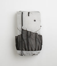Cayl Mari Roll Top SM B-Grid Bag in White