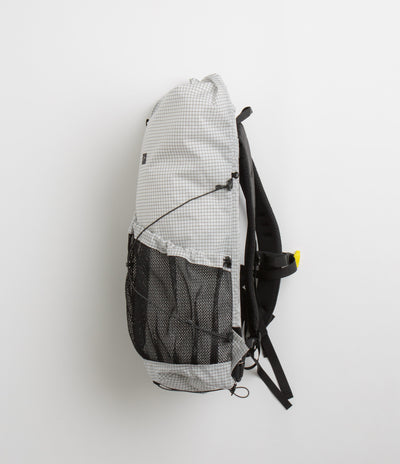 Cayl Mari Roll Top SM B-Grid Bag in White