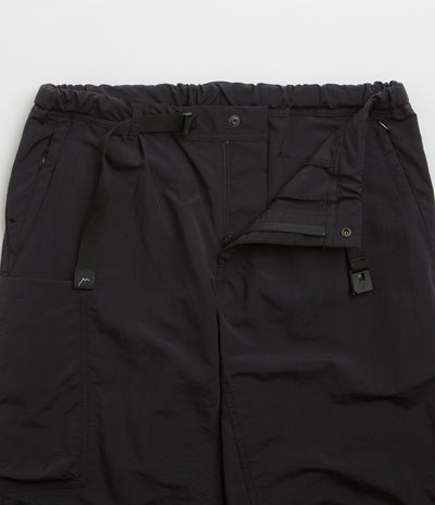Cayl Multi Pocket Wide Pants in Black