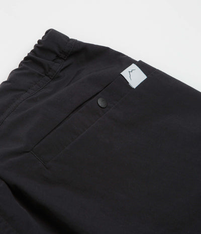 Cayl Multi Pocket Wide Pants in Black
