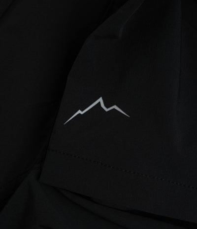 Cayl Nylon Limber Shorts in Black
