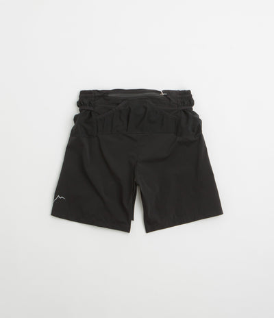 Cayl Nylon Trail Shorts in Black