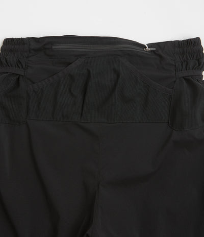 Cayl Nylon Trail Shorts in Black