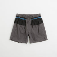 Cayl Nylon Trail Shorts in Grey thumbnail