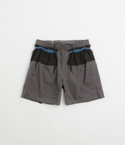 Cayl Nylon Trail Shorts in Grey