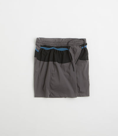 Cayl Nylon Trail Shorts in Grey
