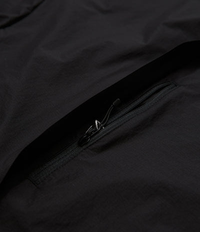 Cayl Packable Stretch Hoodie in Black