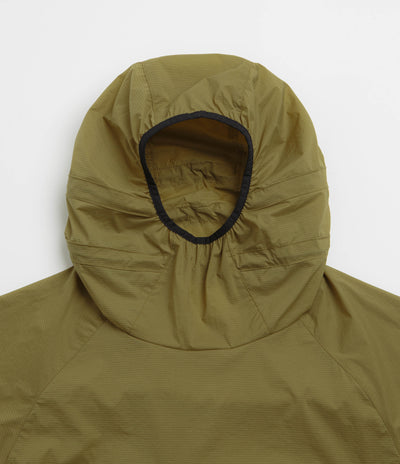 Cayl Packable Stretch Hoodie in Dark Moss