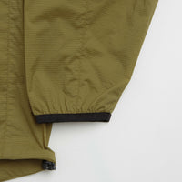 Cayl Packable Stretch Hoodie in Dark Moss thumbnail