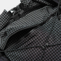 Cayl Rolltop Grid Cross Bag - Black thumbnail