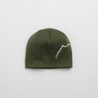 Cayl Short Logo Beanie in Olive thumbnail