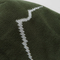 Cayl Short Logo Beanie in Olive thumbnail