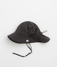 Cayl Stretch Nylon Explorer Hat in Black