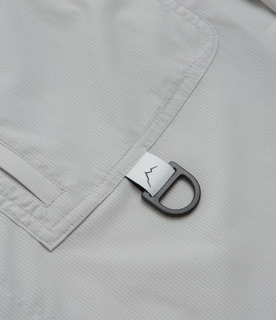 Cayl Stretch Nylon Hiker Shirt in Light Grey