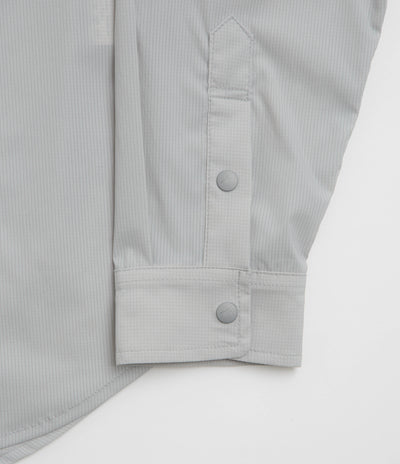 Cayl Stretch Nylon Hiker Shirt in Light Grey