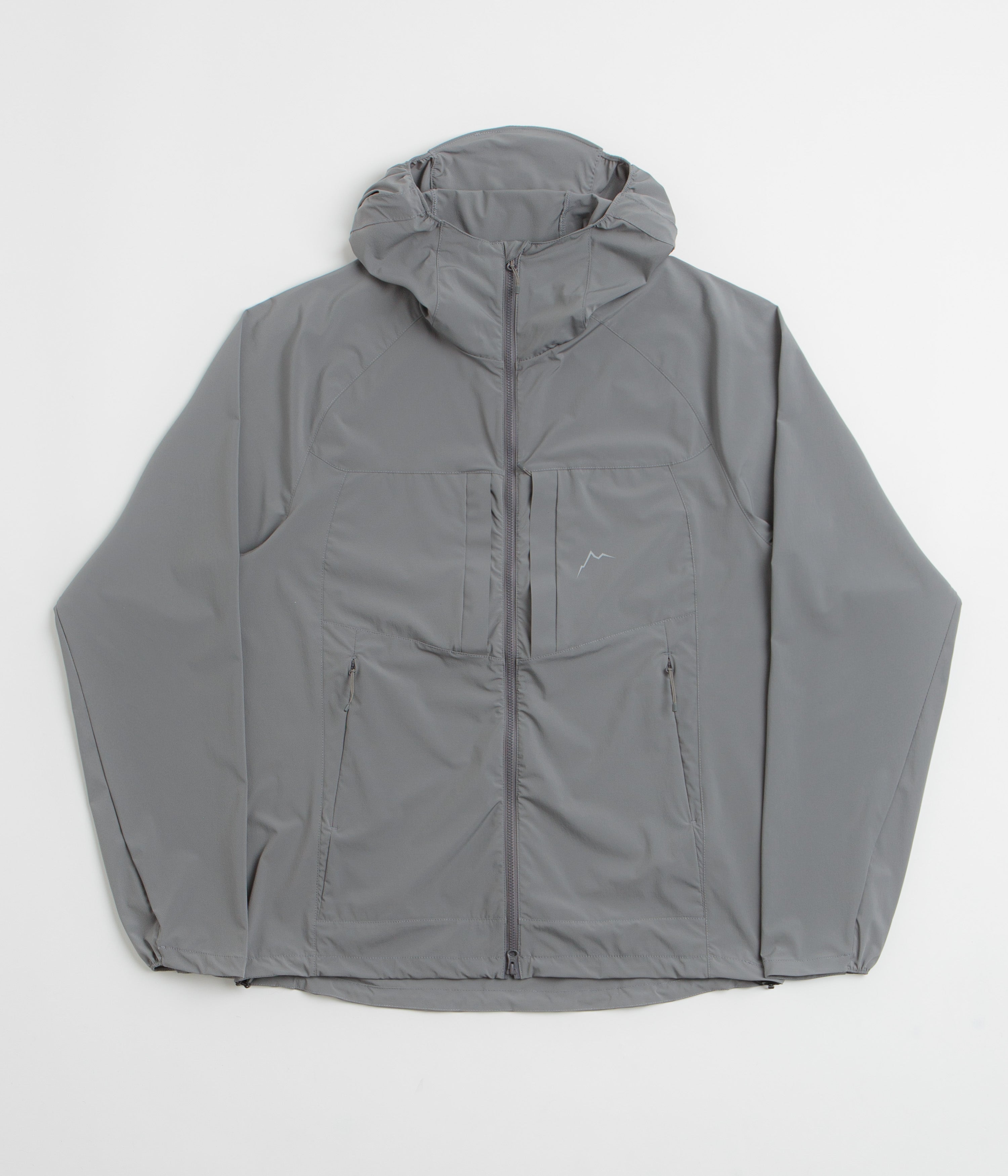 Cayl Stretch Shell Hoodie in Grey