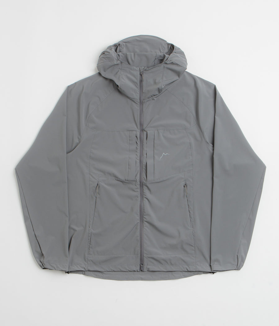Cayl Stretch Shell Hoodie in Grey