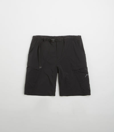 Cayl Stretch Shell Shorts in Black