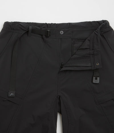 Cayl Stretch Shell Shorts in Black