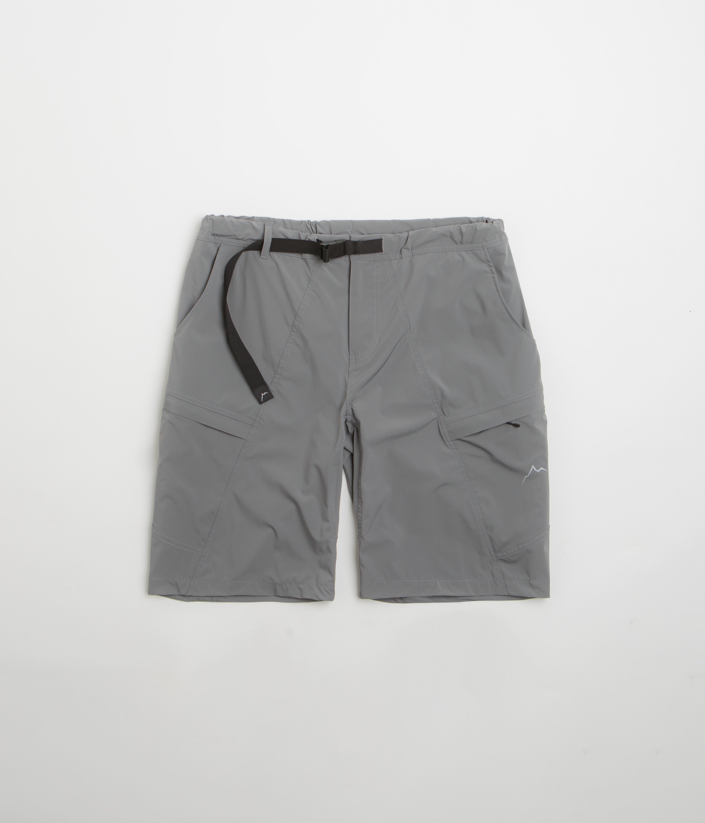 Cayl Stretch Shell Shorts in Grey