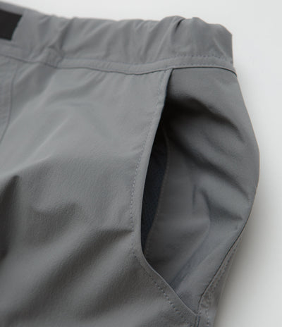 Cayl Stretch Shell Shorts in Grey