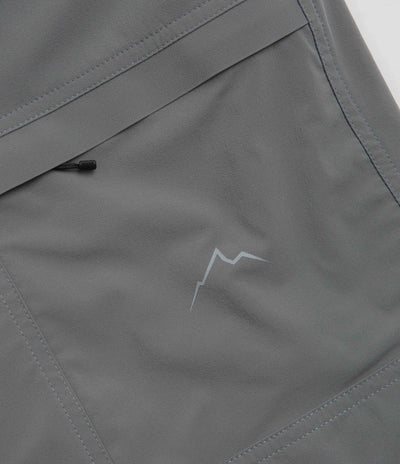 Cayl Stretch Shell Shorts in Grey