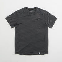 Cayl Stripe Logo T-Shirt in Black thumbnail