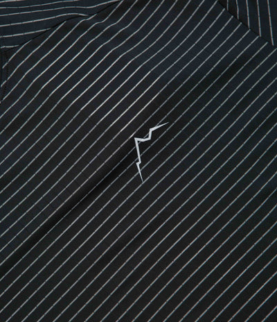 Cayl Stripe Logo T-Shirt in Black