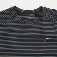 Cayl Stripe Logo T-Shirt in Black thumbnail
