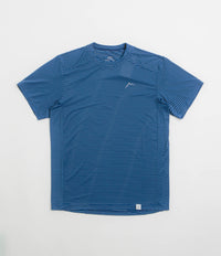 Cayl Stripe Logo T-Shirt in Blue