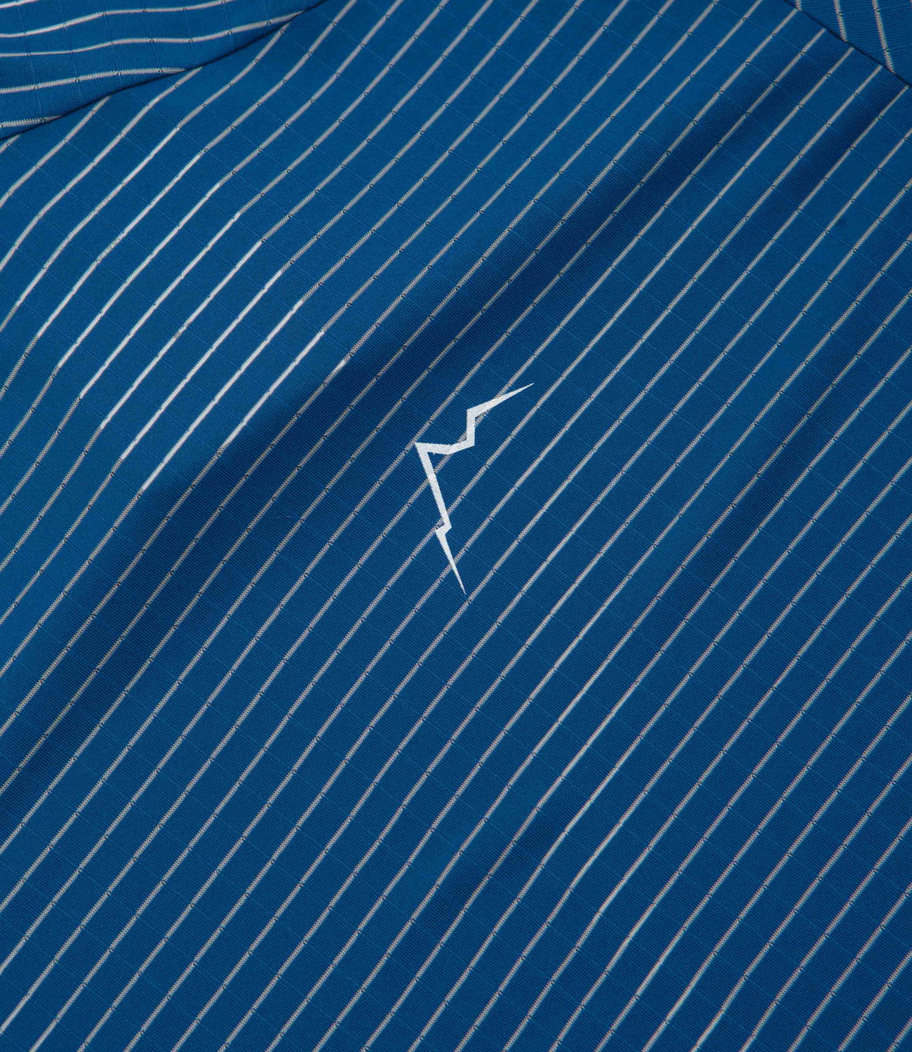 【CAYL】 stripe logo short sleeve / blue Cayl Stripe Logo T-Shirt - Blue | Flatspot