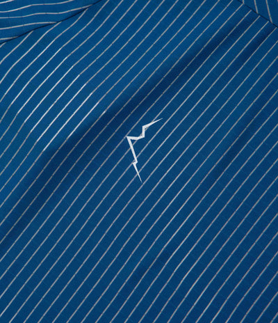 Cayl Stripe Logo T-Shirt in Blue