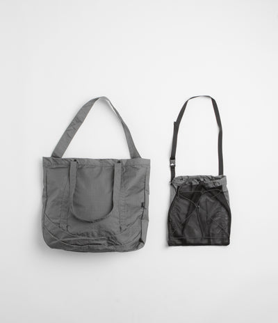 Cayl Trail B-Grid Tote Bag - Grey