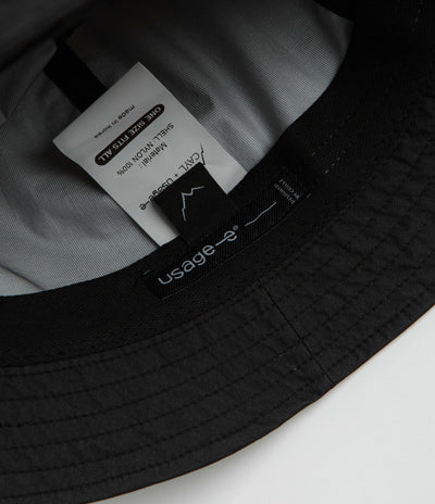 Cayl x Usage Bucket Hat 1 - Black