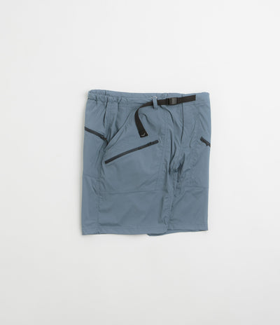 Cayl Zip Pocket Shorts in Light Blue